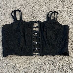 Victoria's Secret Black Lace Top